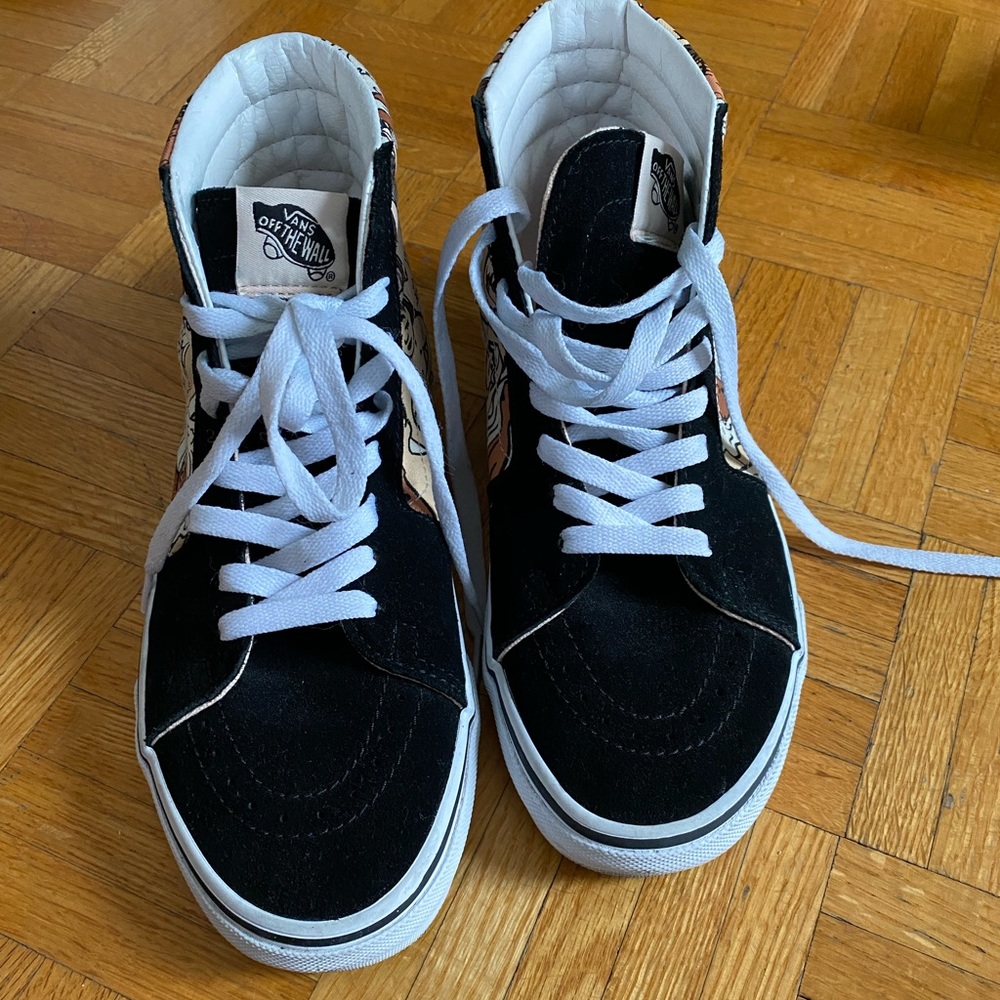 Vans sk8 hi breast cancer awareness